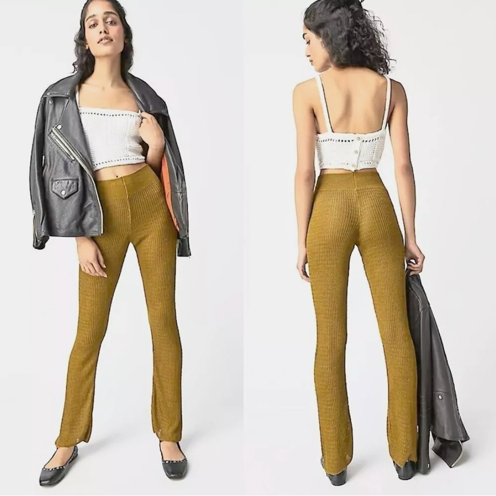 Free People Rosella Swit Pants Size L NWOT - Picture 2 of 6